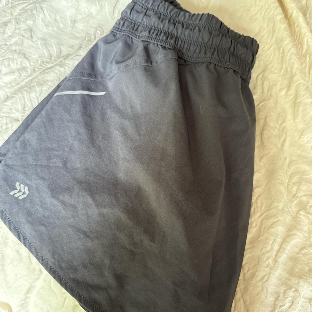 All in Motion Gray Athletic Shorts Lightweight Elastic Waist